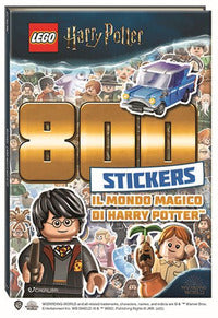 Mondo magico di harry potter 800 stickers 