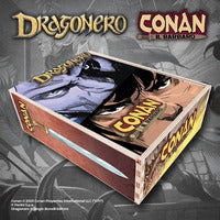 Dragonero - conan il barbaro - box legno 
