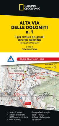 Alta via delle dolomiti 1 - il piu' classico dei grandi itinerari dolomitici 