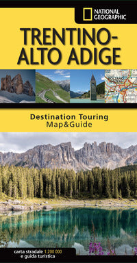 Trentino alto adige carta stradale e guida turistica 1:200.000 