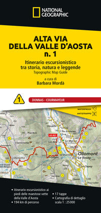 Alta via della valle d'aosta 1 - itinerario escursionistico tra storia natura e leggende 