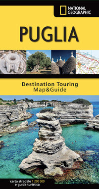 Puglia - carta stradale e guida turistica 1:200.000 