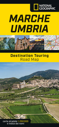 Marche e umbria 1:250.000 - 2024 