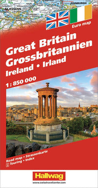 Gran bretagna e irlanda - great britain and ireland 1:850.000 - ediz. bilingue 