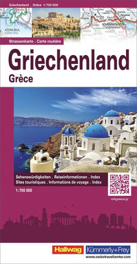 Grecia - griechenland - grece 1:700.000 - ediz. multilingue 