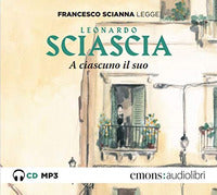 A ciascuno il suo - audiolibro cd mp3 