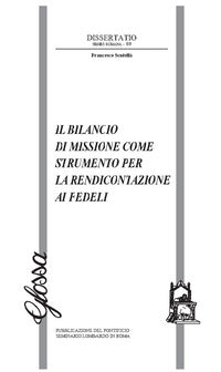 Bilancio di missione come strumento di rendicontazione ai fedeli 