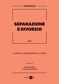 Separazione e divorzio 
