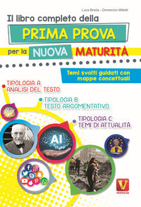 Libro completo della 1°prova per la nuova maturita. temi svolti 