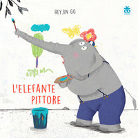 Elefante pittore 