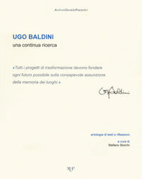 Ugo baldini - una ricerca continua 