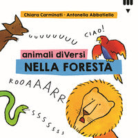 Animali diversi nella foresta 