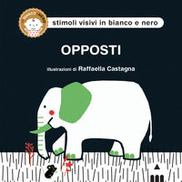 Opposti - stimoli visivi in bianco e nero 
