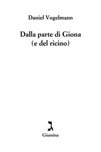 Dalla parte di giona e del ricino 