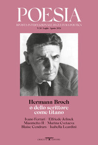 Poesia 38/26 rivista internazionale di cultura poetica hermann broch 