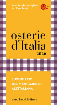 Osterie d'italia 2026 sussidiario del mangiarbere all'italiana 