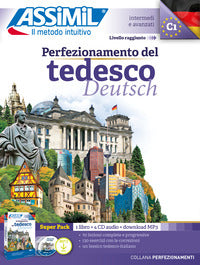 Perfezionamento del tedesco - cofanetto con file mp3 e con 4 cd-audio 