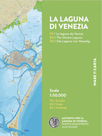 Laguna di venezia 1:50.000 