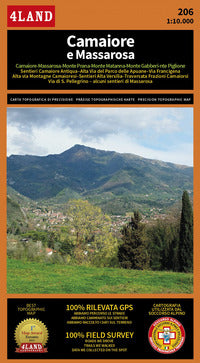 Camaiore e massarosa 1:25.000 