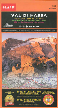 Val di fassa 1:25.000 