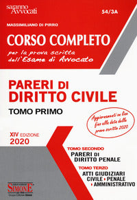 Corso completo per la prova scritta dell'esame di avvocato - 3 voll 