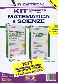 Kit concorso scuola matematica e scienza 