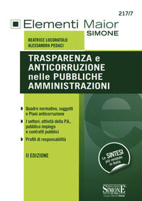 Trasparenza e anticorruzione nelle pubbliche amministrazioni 
