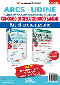 Kit operatore socio sanitario oss e osss - manuale + quiz 