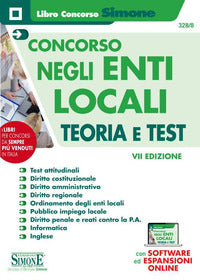 Concorso negli enti locali - teoria e test 