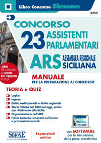 Concorso 23 assistenti parlamentari ars - manuale 