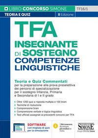 Tfa insegnante di sostegno competenze linguistiche - teoria e quiz commentati 