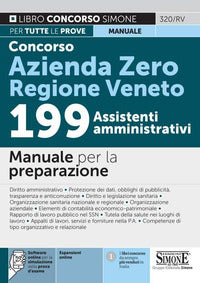 Concorso azienda zero regione veneto 199 assistenti amministrativi - manuale per la preparazione 