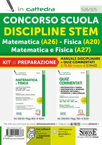 Kit di preparazione concorso scuola discipline stem matematica fisica 
