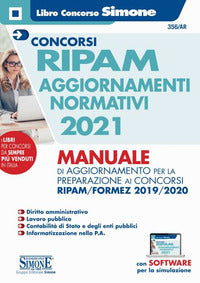 Concorsi ripam aggiornamenti normativi 2021 manuale