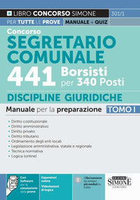Concorso segretario comunale 441 borsisti per 340 posti 