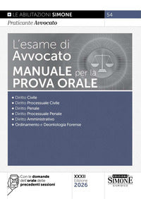 Esame di avvocato - manuale per la prova orale 