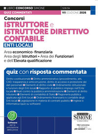 Concorsi istruttore e istruttore direttivo contabile enti locali - quiz commentati 