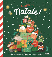 Arriva il natale ! calendario dell'avvento con 25 alette 