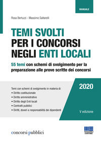 Temi svolti per i concorsi negli enti locali 