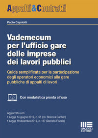 Vademecum per l'ufficio gare delle imprese dei lavori pubblici - guida semplificata per la 