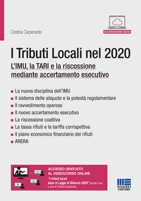 Tributi locali nel 2020 - l'imu la tari e la riscossione mediante accertamento esecutivo 