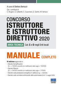 Concorso istruttore e istruttore direttivo 2020 - area tecnica cat. c e d negli enti locali 