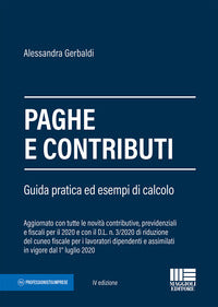 Paghe e contributi - guida pratica ed esempi di calcolo 