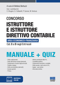 Concorso istruttore e istruttore direttivo contabile - area economico finanziaria cat. c e d 