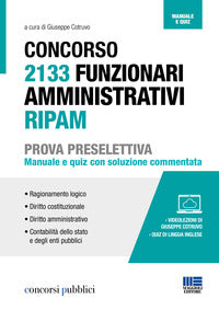 Concorso 2133 funzionari amministrativi ripam 2020 - prova preselettiva manuale e quiz 
