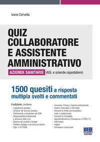 Collaboratore e assistente amministrativo aziende sanitarie - quiz 
