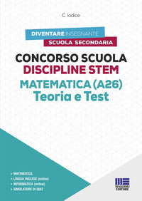 Concorso scuola discipline stem matematica a26 teoria e test 