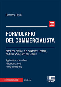 Formulario del commercialista - oltre 300 facsimile di contratti lettere comunicazioni 