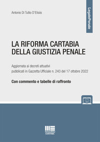 Riforma cartabia della giustizia penale 