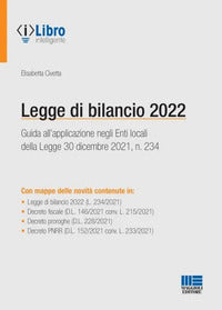 Legge di bilancio 2022 